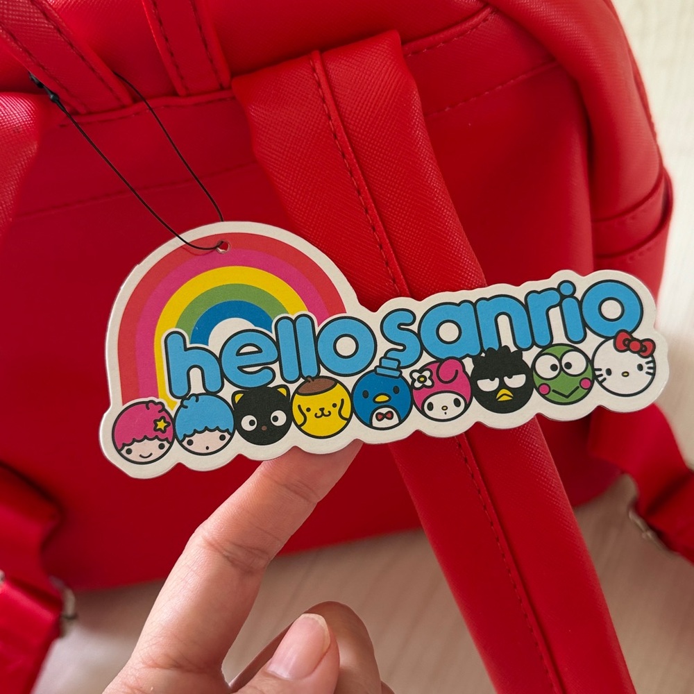 Hello Kitty Red Strawberry Backpack x loungefly pop culture fandom collectible - Picture 3 of 6